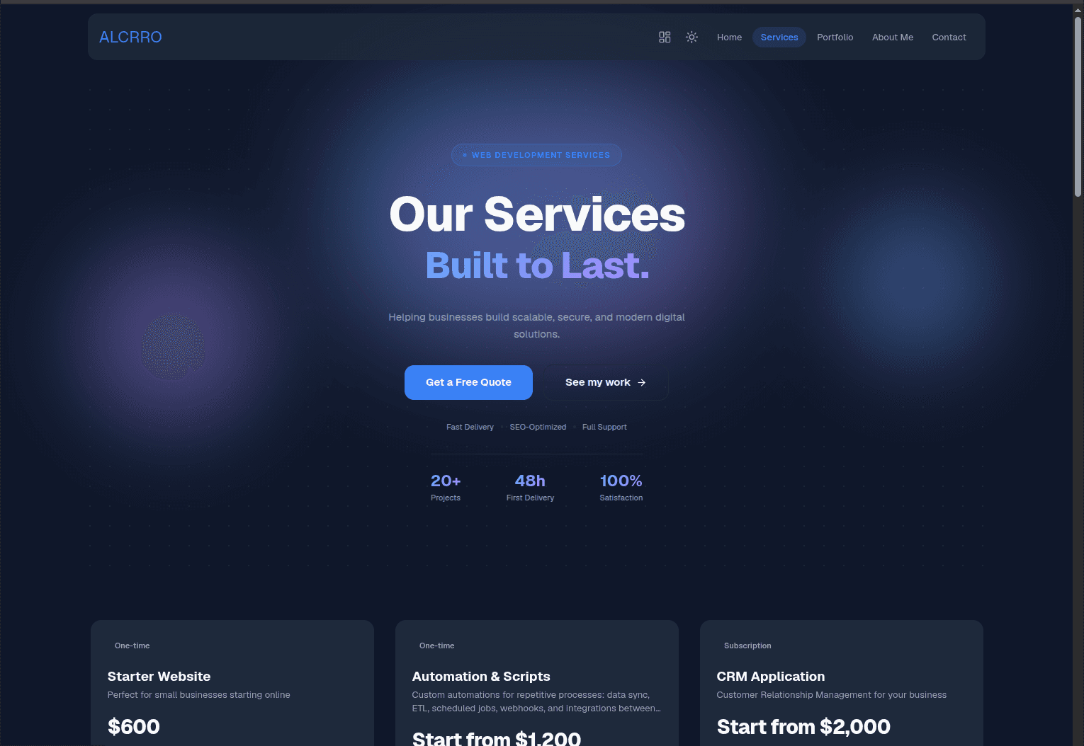 Web Services Platform
